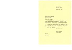 Correspondences Regarding Discrimination Case of Mr. Joseph L. Shunkamolah, 1966-06-21