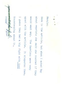 Disputes over Misquoted Article: The Harrises vs Good Housekeeping, 1967-01-01 - 1969-12-31