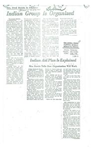 LaDonna Harris Announces Formation of National Organization to Support American Indians, Eskimos, and Aleuts, 1967-01-01 - 1969-12-31