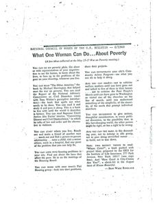 Empowering Women to Fight Poverty: Insights from the 1968 National Council of Women of the U.S. Bulletin, 1968-01-01 - 1968-12-31