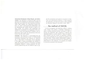 Enhancing Community Involvement and Technological Integration in Education: A Comprehensive Approach by the Laboratory, 1967-01-01 - 1967-12-31