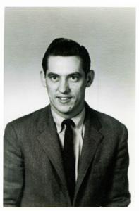Fred R. Harris as a high school senior, 1963-01-01 - 1976-12-31