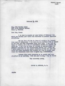 Reducing Government Costs and Foreign Aid: A Call to Action, 1951-02-03