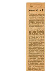 The Need for Common Sense and Less Government, 1951-01-01 - 1951-12-31