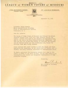 Urgent Appeal to Maintain Funding for Mutual Security Program, 1951-09-25