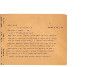 Controversial Bill Threatens Unfair Treatment of Non-Public School Children, 1951-01-01 - 1951-12-31
