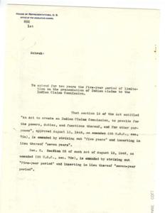 Extension of Time Limit for Indian Claims Presentation Act, 1951-01-01 - 1951-12-31