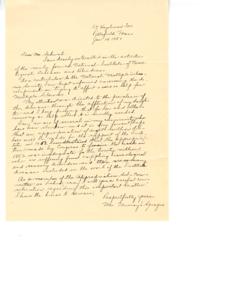 Letter to Mr. Schwab Regarding Support for National Blindness Institute and Multiple Sclerosis Society, 1945-01-01 - 1946-12-31