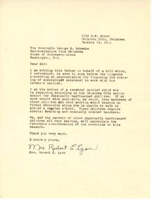 Supporting Specialized Training for Cerebral Palsied Children, 1952-01-19
