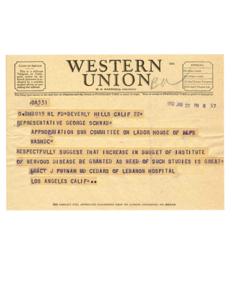 Class of Service Symbols for Western 1201 Telegrams, 1952-01-01 - 1952-12-31