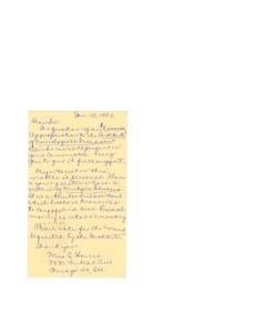Urgent Plea for Support: Institute of Neurological Diseases and Blindness Appropriation, 1952-01-01 - 1952-12-31