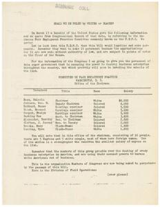 Racial Composition of the Fair Employment Practice Committee: A Congressional Debate, 1945-01-01 - 1946-12-31