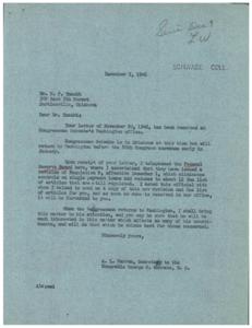Regulation W and the Concerns of the Working Class, 1946-11-20