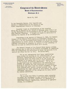 Post-War Planning Opportunities for Cities in Oklahoma, 1945-02-02