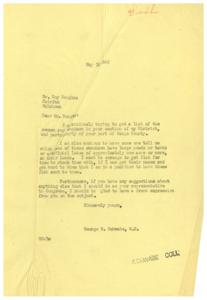 Request for Information on Ranchers and Anglers in Osage County, 1945-01-01 - 1946-12-31