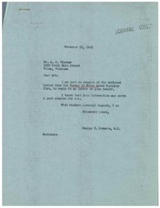 Mining Possibilities of Bauxite Land in Little Rock, Arkansas: Bureau of Mines Report, 1945-11-13