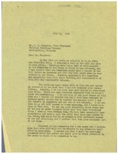Supporting the Bullwinkle Bill: A Call to Action, 1946-01-01 - 1946-12-31
