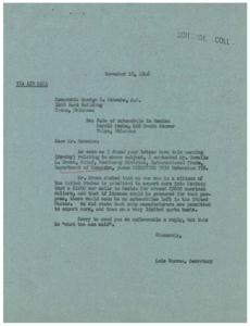 Exporting Cars to Mexico: Regulations and Restrictions, 1946-11-15