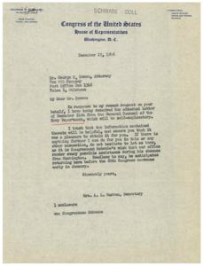 Correspondence Regarding Sun Oil Company Property, 1946-12-06