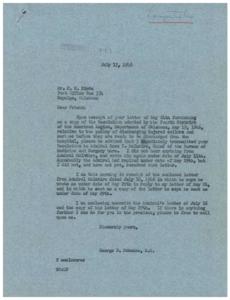 Investigation into Discharge of Injured Sailors and Marines from Naval Hospitals, 1946-05-19