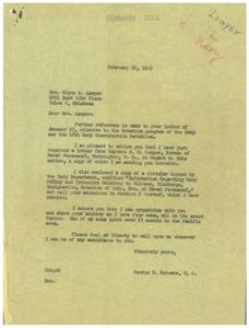 Concerns Regarding Rotation Program for Navy Construction Battalion Members, 1945-01-27