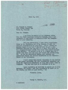 Seniority Dispute Resolution for Post Office Clerk, 1941-10-01