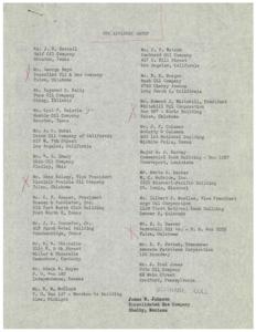 OPA Advisory Group and Industry Connections, 1945-01-20