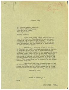 Sugar Shortage Crisis: Urgent Plea for Assistance, 1945-05-29