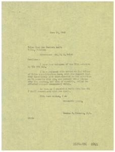 Inquiry Regarding OPA MPR 540 Relief for Tulsa Used Car Dealers Association, 1945-06-16