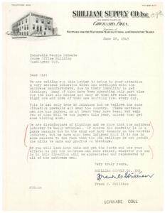 Urgent Appeal for Relief for Mattress Manufacturers, 1945-06-28