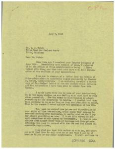 Repeal of Maximum Price Regulation No. 540: A Call for Action, 1945-06-11