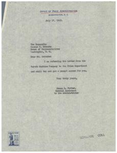 Referral of Inquiry to Office of Price Administration, 1945-06-14