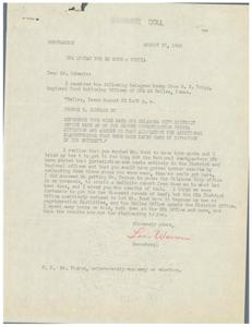 OPA Quotas for Ed Bond - Vinita, 1945-08-24
