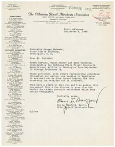 Oklahoma Retail Merchants Association Leadership and Members, 1945-09-08