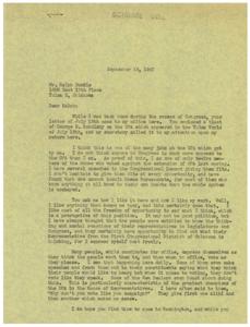 The OPA Blunder: A Letter from George B. Schwabe, 1945-07-18