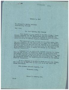 Meat Subsidy Assistance for Buck Seybold, 1945-09-26