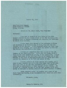 Opposition to OPA and Support for Small Businesses, 1945-10-30