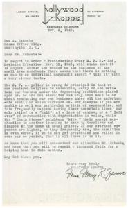 Concerns of Small Town Merchants Regarding O.P.A. Policy, 1945-01-01 - 1946-12-31