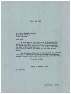 Inquiry Regarding Fryers-by-the-Piece Regulations, 1946-03-22