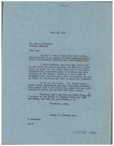 The Ongoing Battle with Bureaucracy: Correspondence on Canned Oysters Price Control, 1945-10-31