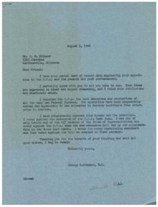 Opposition to the O.P.A.: A Correspondence, 1946-08-05