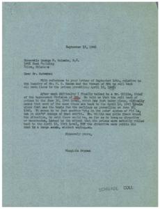 Inquiry Regarding OPA Price Rollbacks on Restaurant Menu Items, 1943-04-10