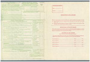 Rental Dwelling Unit Registration Form and Instructions in the United States of America, 1942-01-01