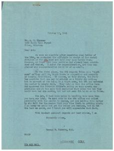 Title: Tenant&#39;s Protest Against Unjust Eviction in Tulsa, Oklahoma, 1945-07-25