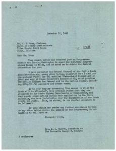 Federal-Aid Highway Act of 1944: Allocation and Procedures, 1946-01-01 - 1946-12-31