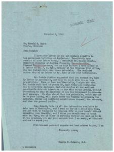 Regarding Galvanized Buildings at McAlester, Oklahoma, 1945-11-05