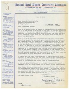 Supporting Integration of Power Dams: An Appeal to Congress, 1946-05-08