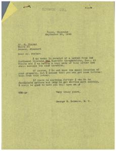 Extension of Rural Electrification Service to Ottawa County residents, 1946-09-12