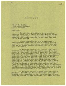 ["The document discusses the issue of whether individuals covered by social security will receive coverage for the time they were in the armed services. The Social Security Board has recommended this provision in thirty pending bills, with approval from the Veterans Administration and the Bureau of the Budget. The bill is pending in the Senate Committee on Finance and may be called up for action soon. The House Committee on Ways and Means has not taken as much action on the issue. Overall, there is hope that the desired provision may eventually be enacted into law."]