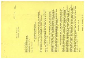 Urgent Request for Refund Bond and Allotment for Mr. William Porter, 1946-03-15